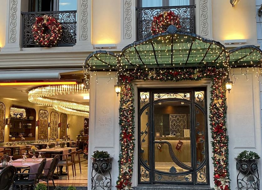 Entrée de l’hôtel Photo