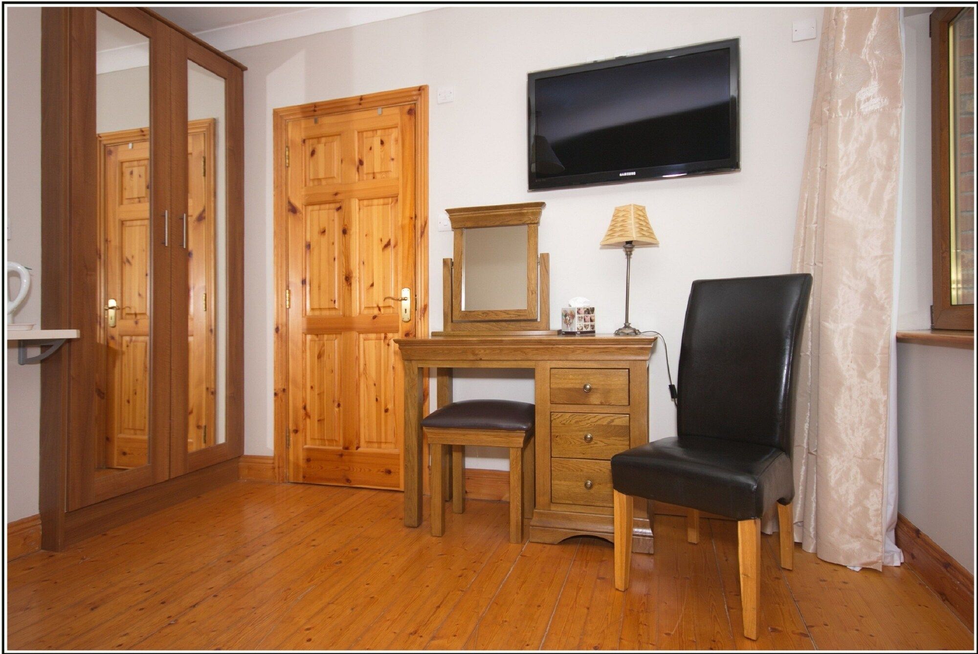 Équipements de la chambre